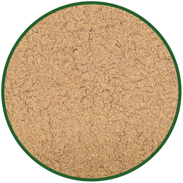 Cardamom mit Schale gemahlen