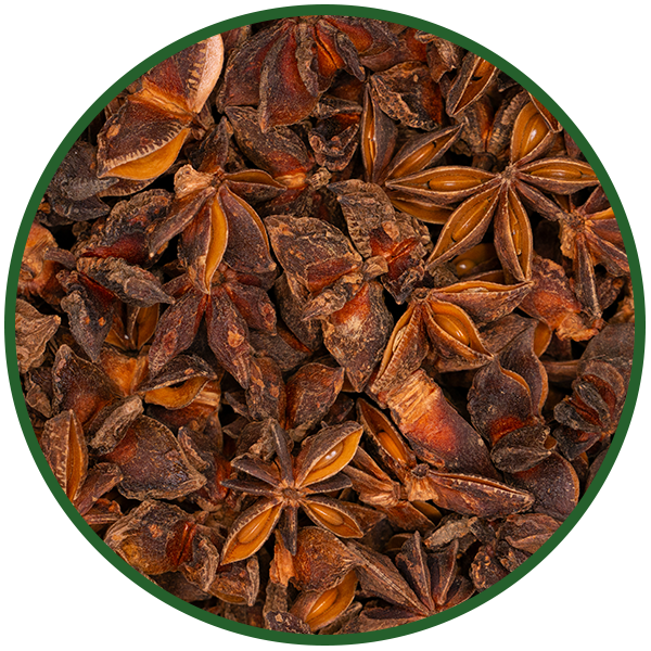 Stern-Anis ganz