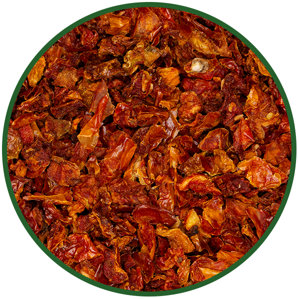 Tomatenstücke geschnitten 10 x 10 mm