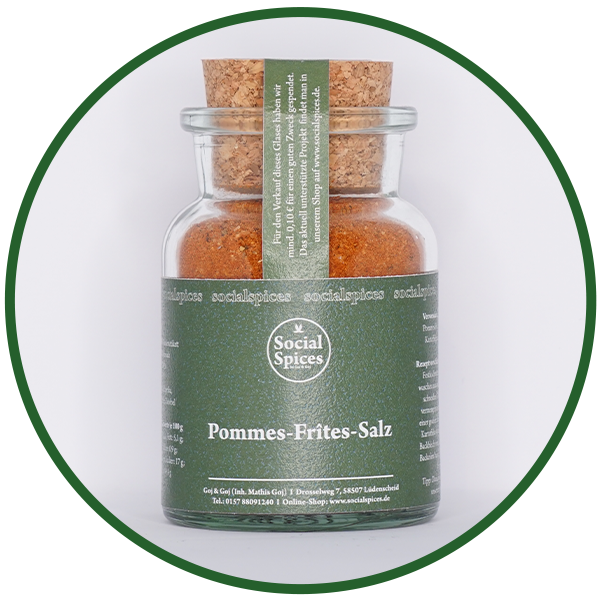 Pommes-Frîtes-Salz