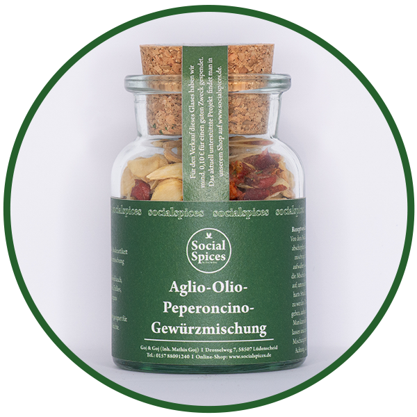 Aglio-Olio-Peperoncino-Gewürz