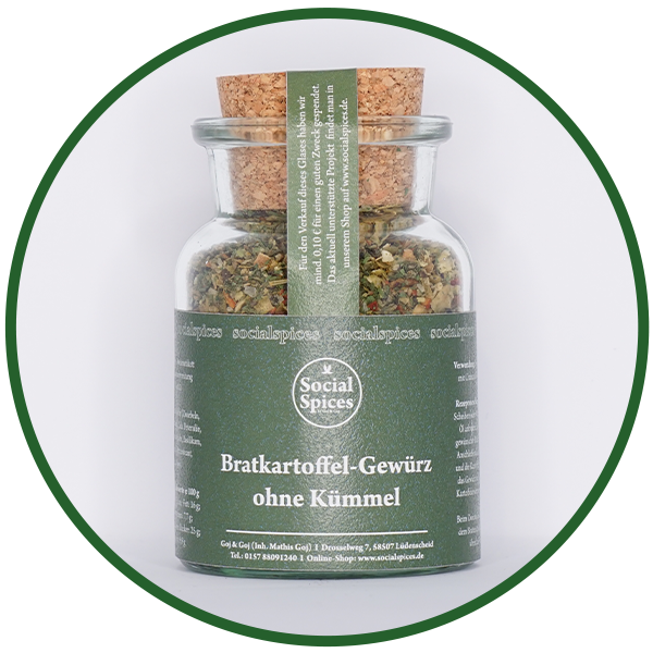 Bratkartoffel-Gewürz ohne Kümmel