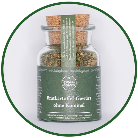 Bratkartoffel-Gewürz ohne Kümmel