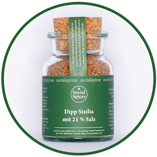 Dipp Sizilia mit 21 % Salz