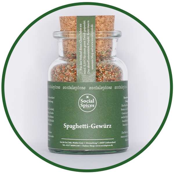 Spaghetti-Gewürz