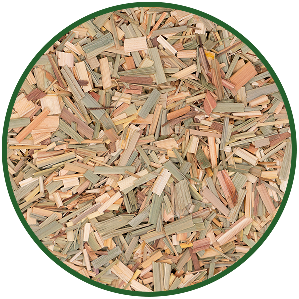 Zitronengras geschnitten