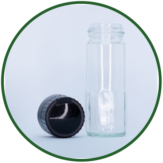 Gewürzglas mit Mahlwerk