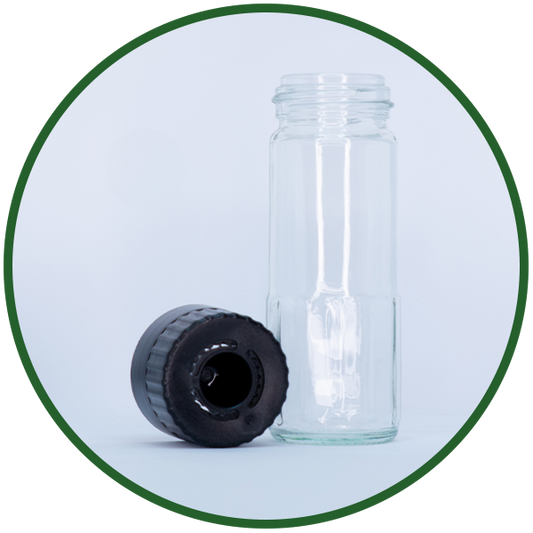 Gewürzglas mit Mahlwerk