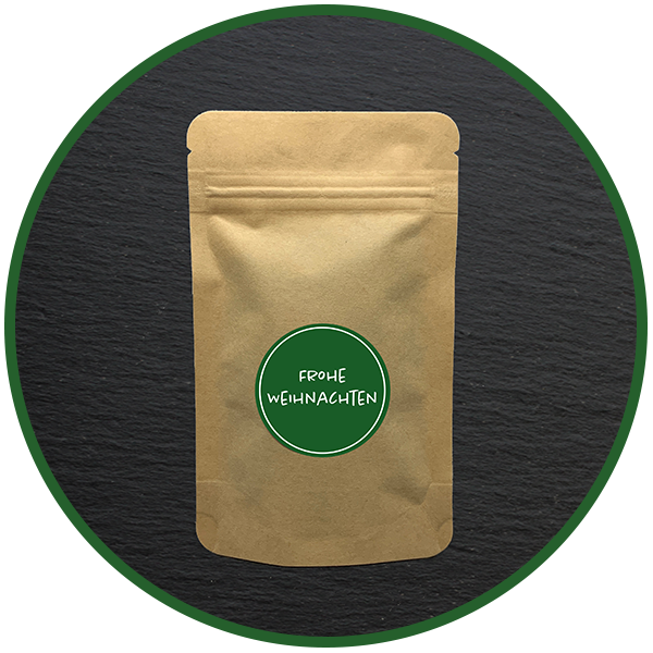 Papiertütchen "Frohe Weihnachten"