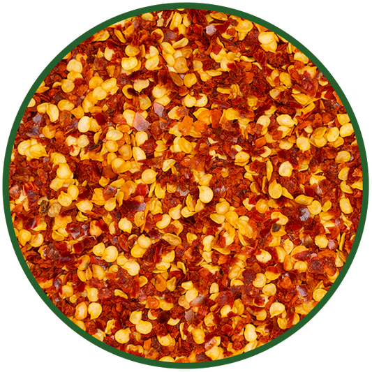 Chilli geschrotet mit Kernen