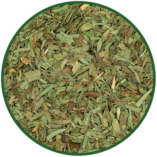 Estragonblätter gerebelt